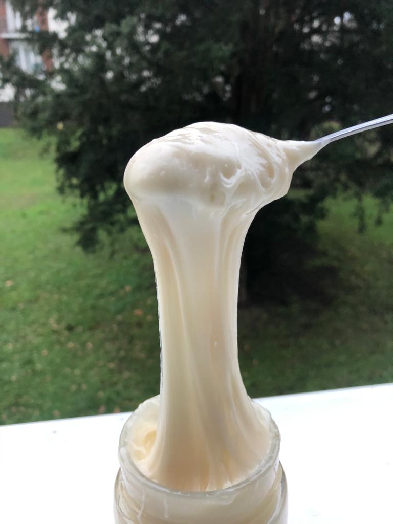 Miel blanc du Kirghizistan, Crémeux