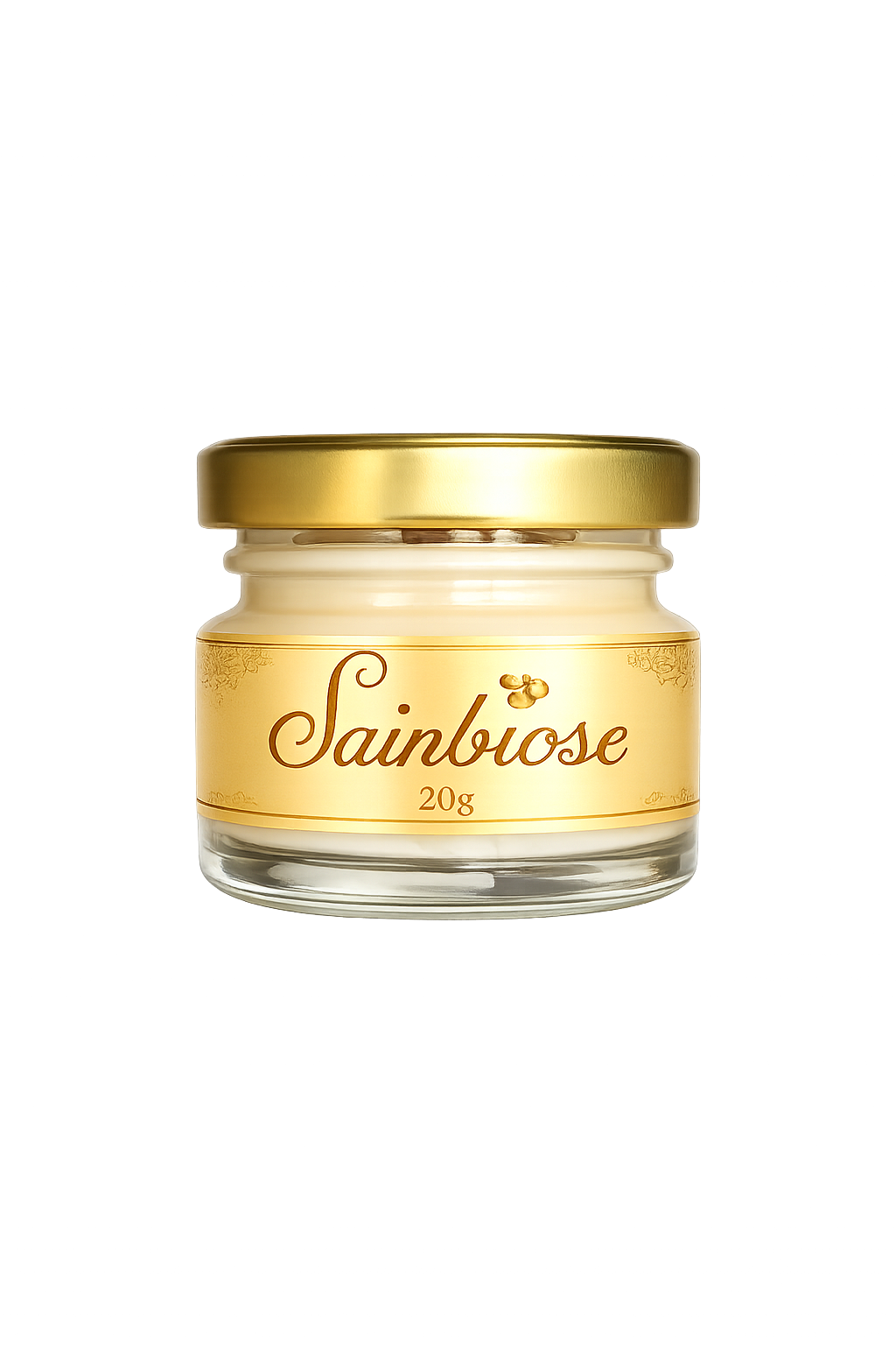 Pot 20g miel blanc Kirghizistan format découverte Sainbiose